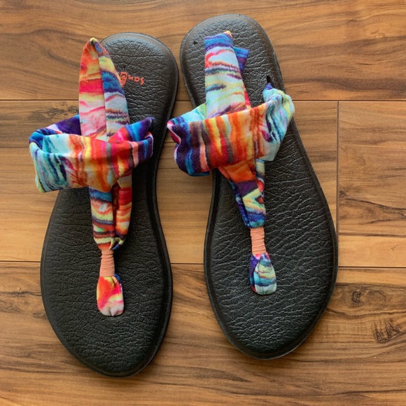 Sanuk Shoes - Sanuk got  Yoga sling 2 multicolored
